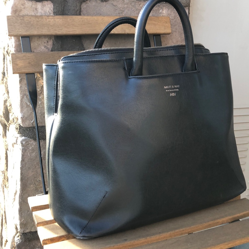 Matt & Nat KINTLA - Vintage Vegan Leather Satchel Bag